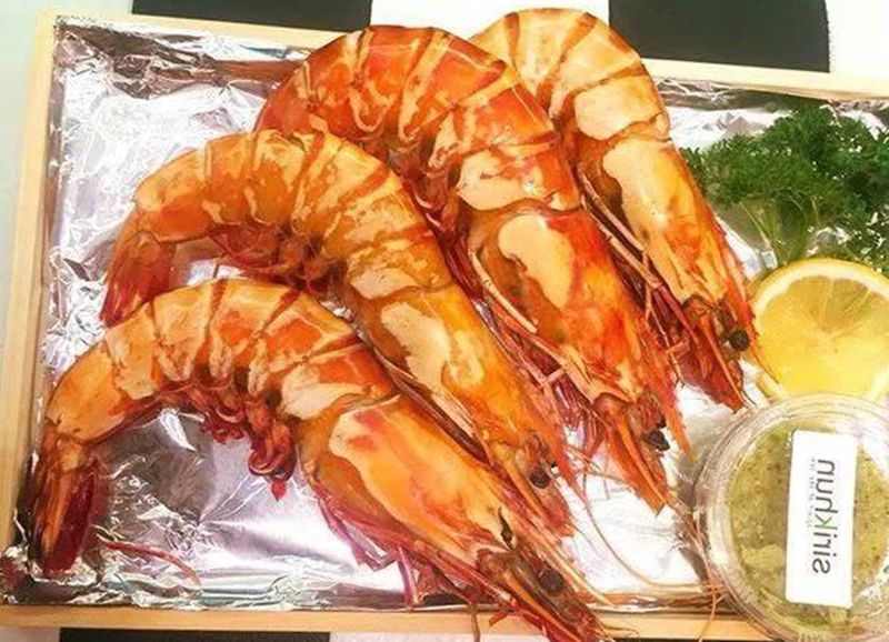 รูปกุ้งกุลาดำย่าง